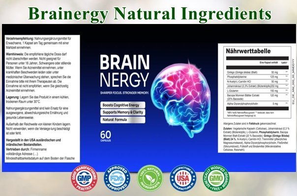 Btainergy Ingredients